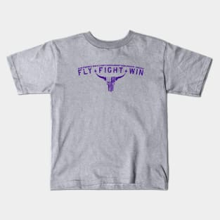 Fly Fight Win! - Det 585 Kids T-Shirt